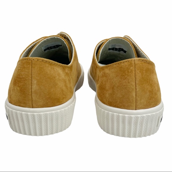 SeaVees Desert Gold Tan Suede Darby Sneaker Shoes - Picture 10 of 15